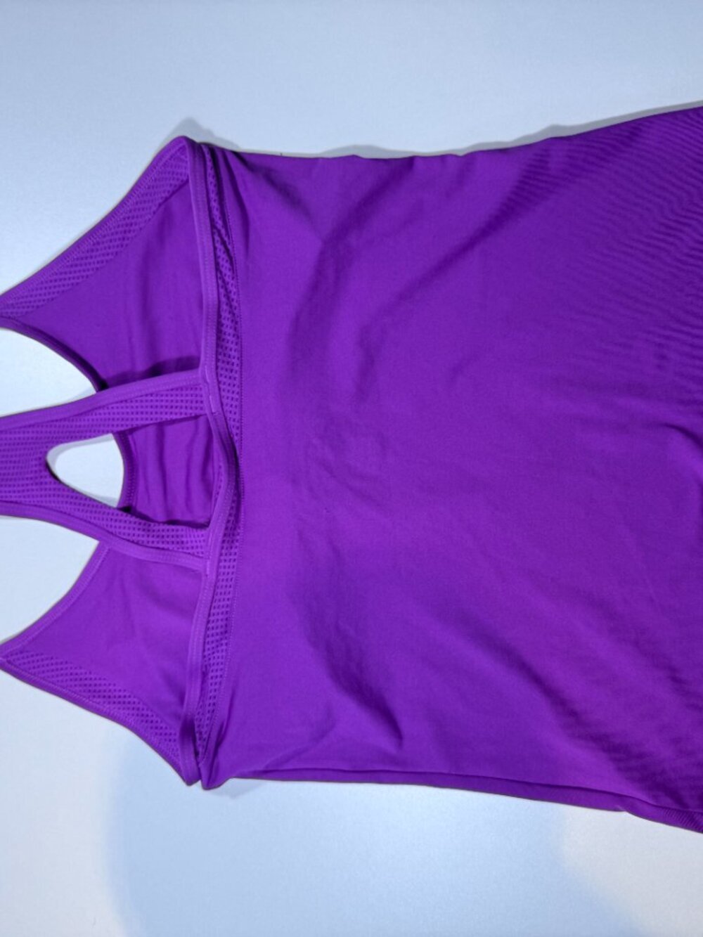 Reebok Speedwick Purple Strappy Athletic Tank Top Women’s Small - Picture 7 of 8
